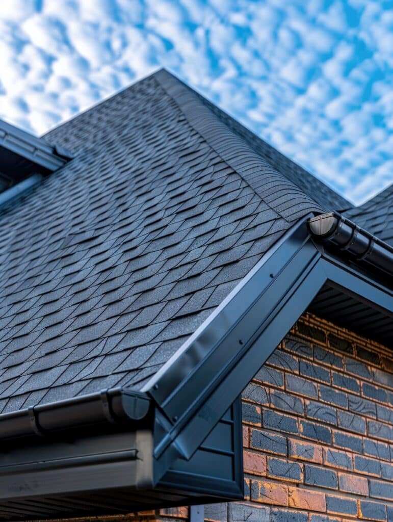 House roof with bird
